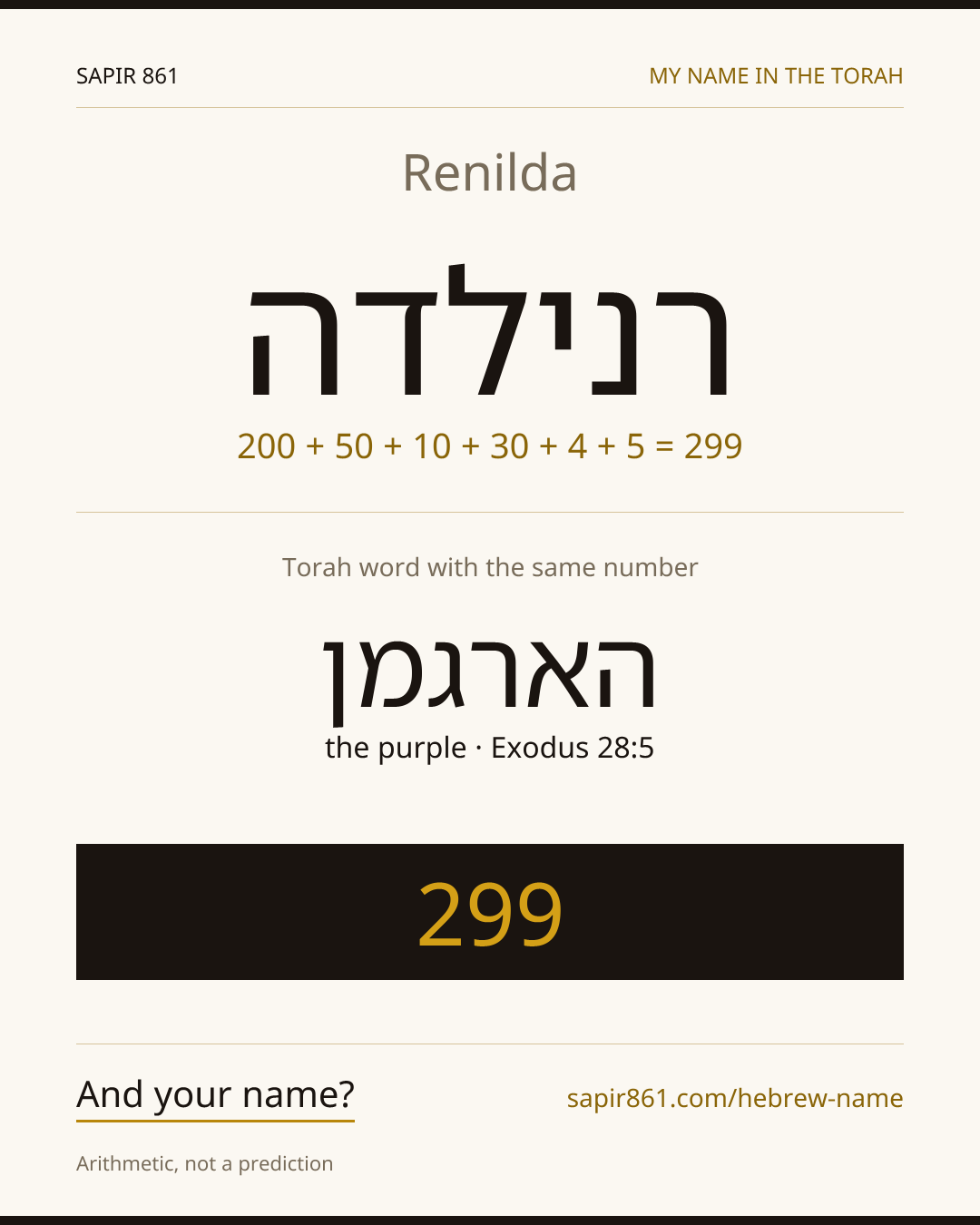 Renilda — רנילדה