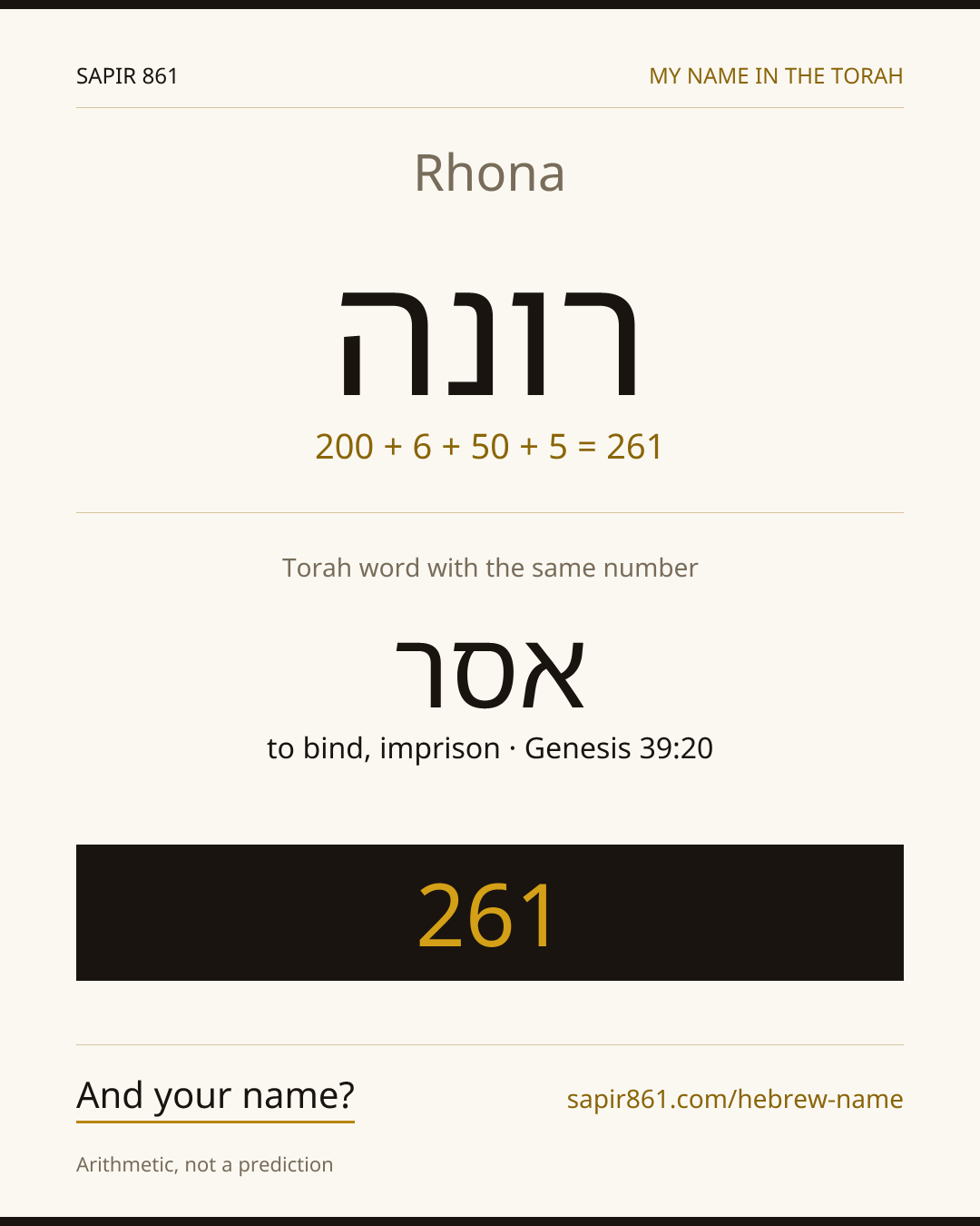 Rhona — רונה