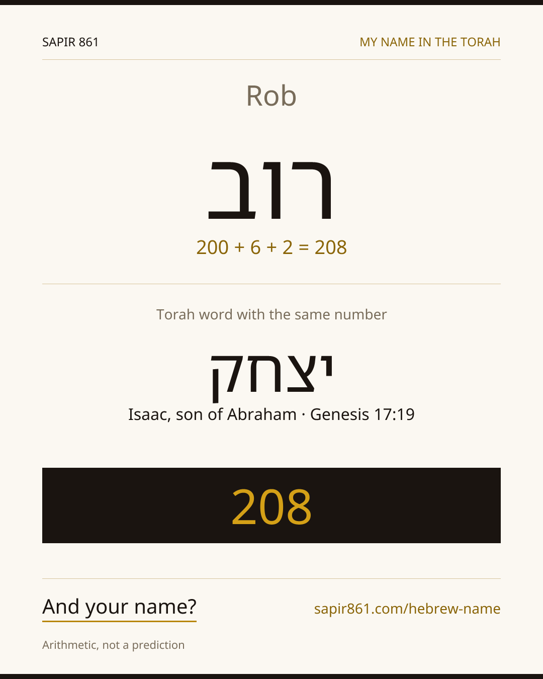 Rob — רוב