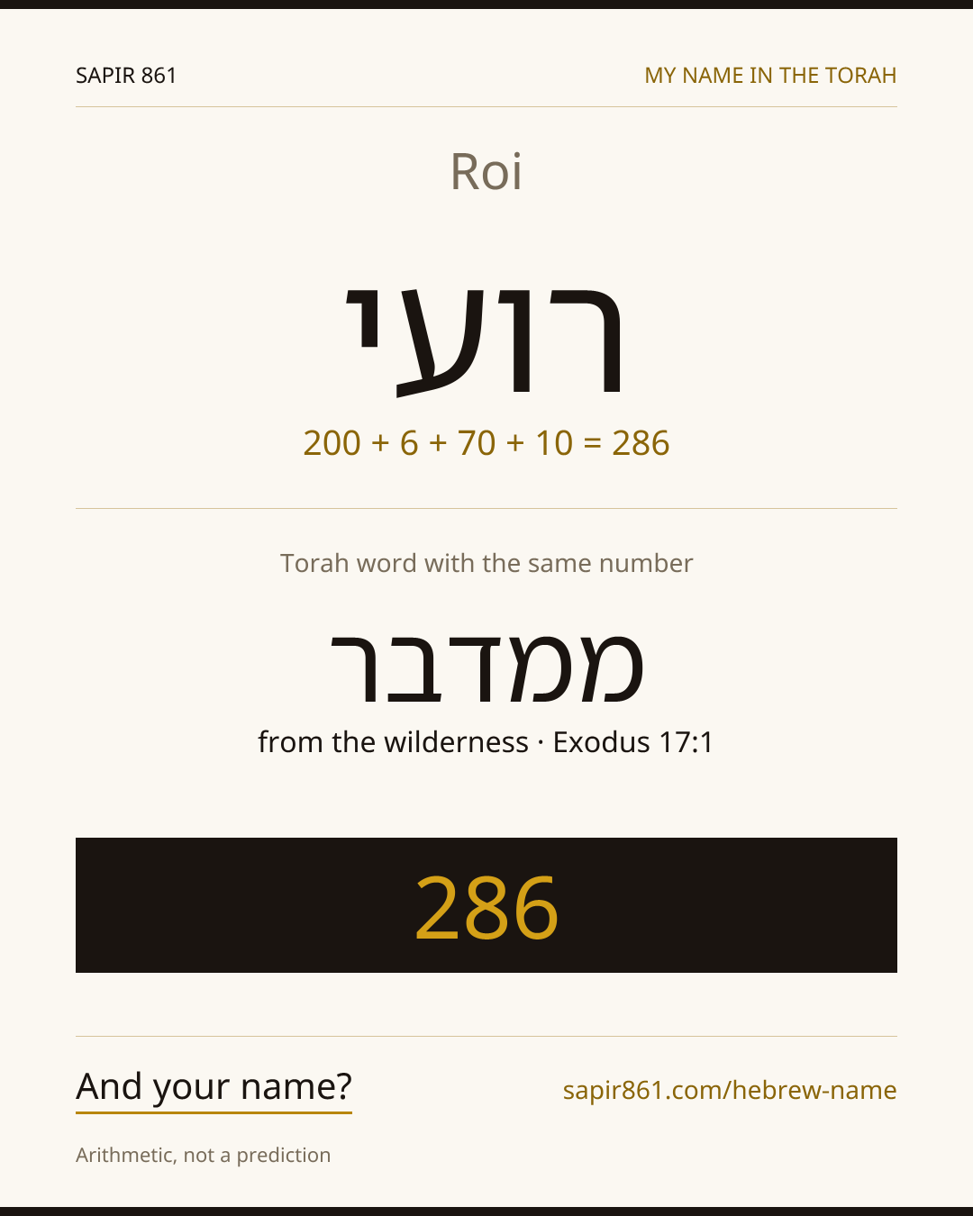 Roi — רועי