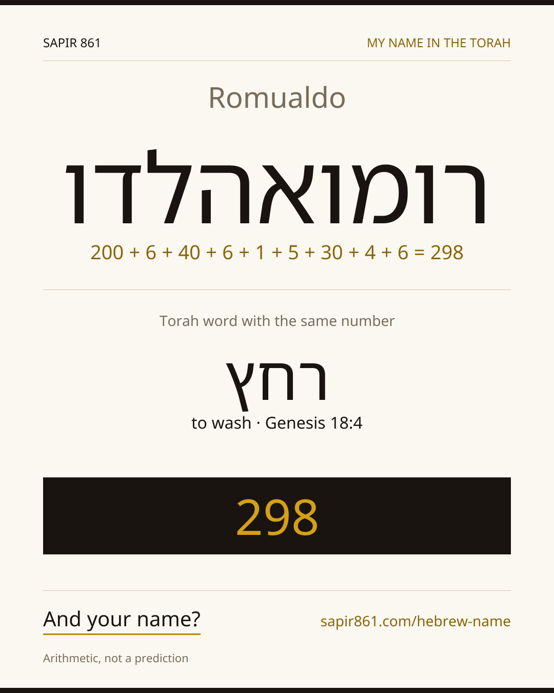 Romualdo — רומואהלדו