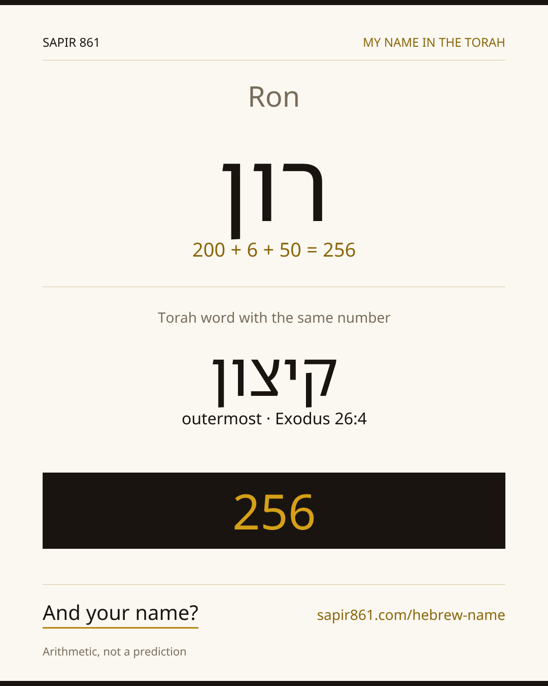 Ron — רון