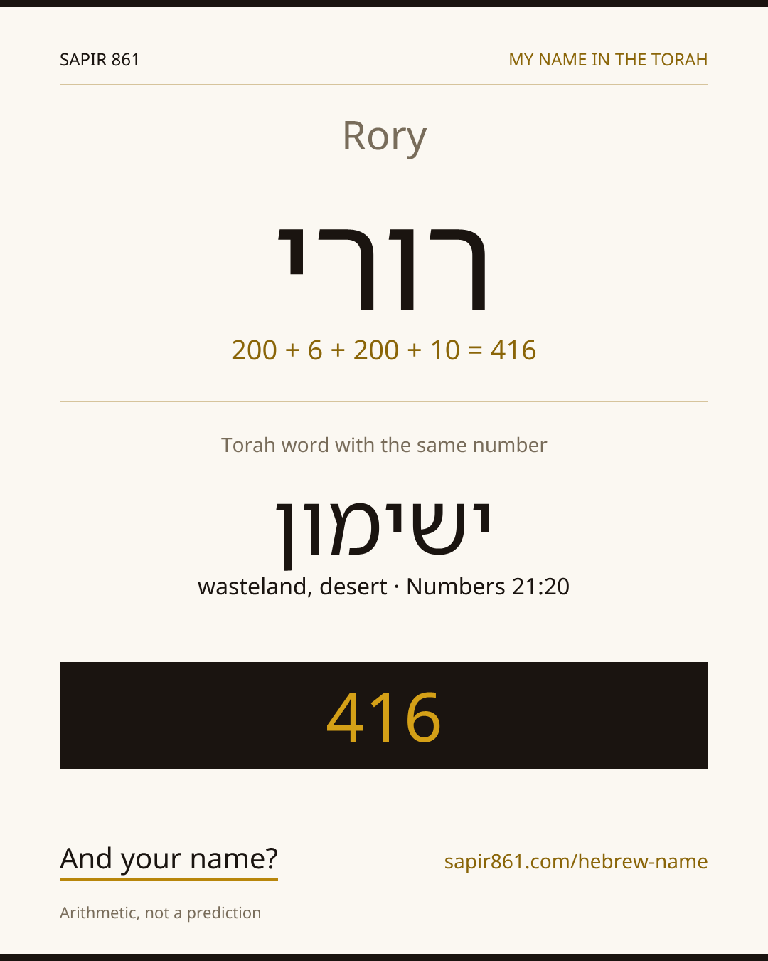Rory — רורי