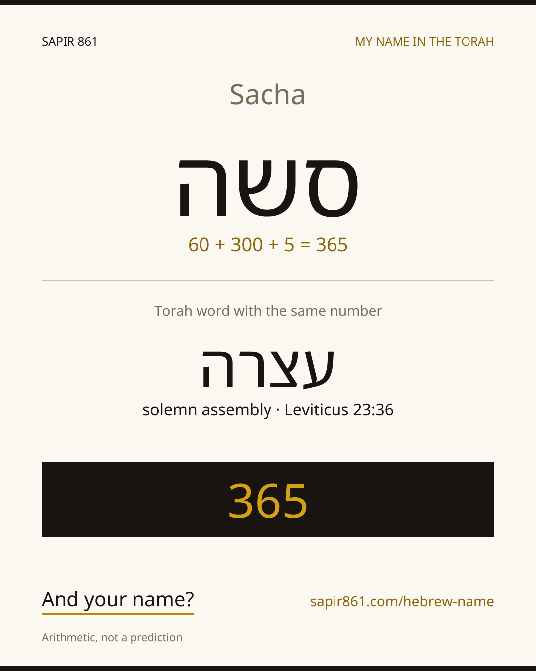 Sacha — סשה