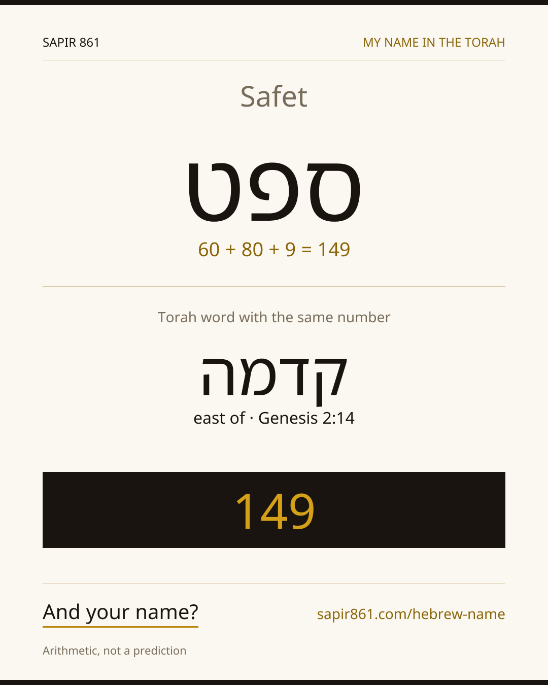 Safet — ספט
