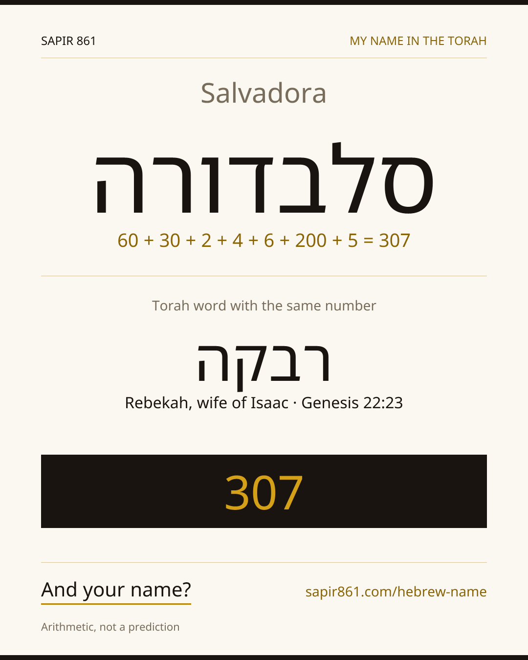 Salvadora — סלבדורה
