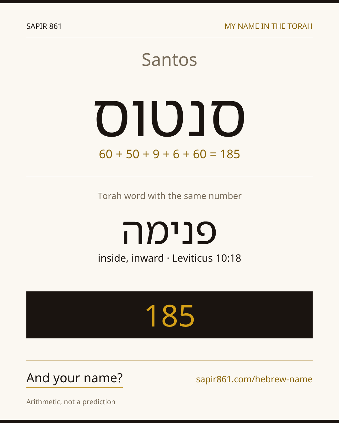 Santos — סנטוס