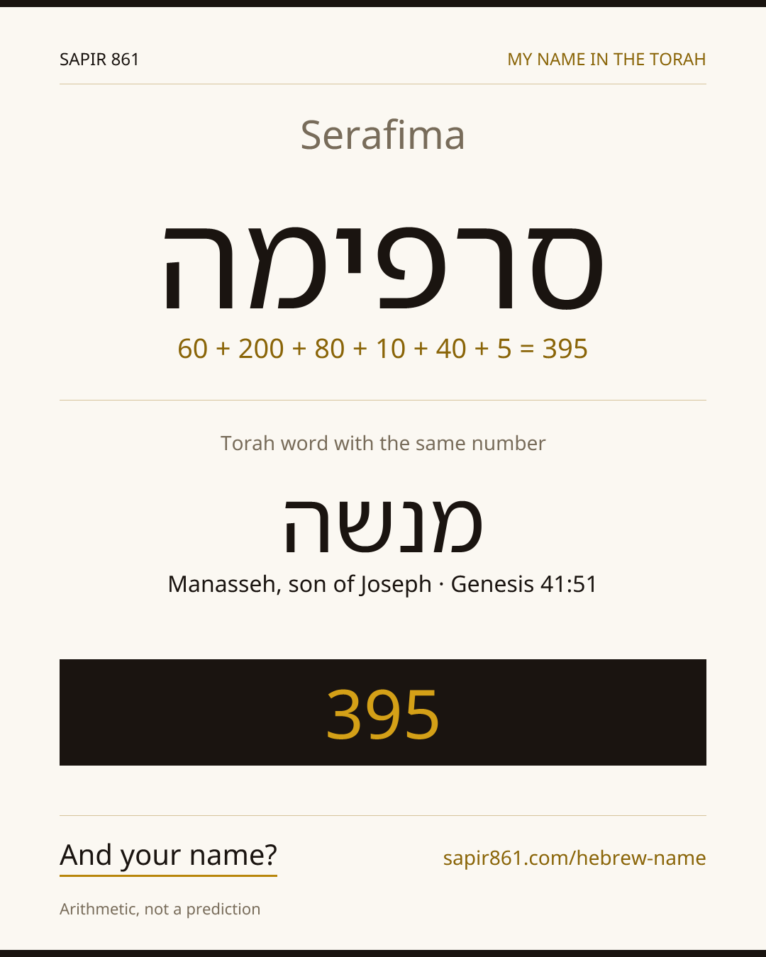 Serafima — סרפימה