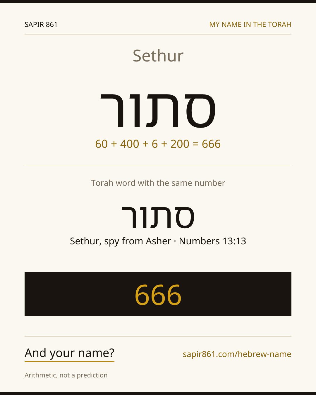 Sethur — סתור
