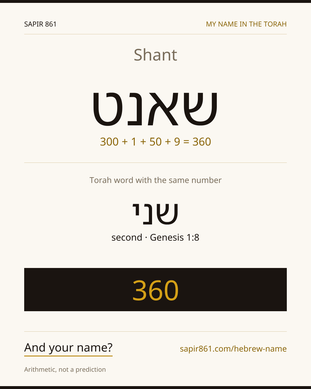Shant — שאנט