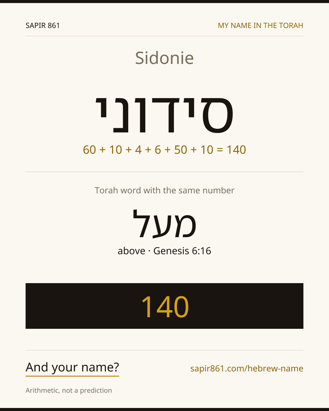 Sidonie — סידוני