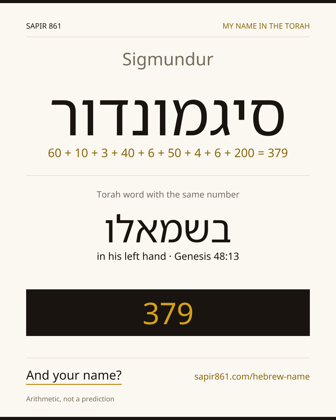 Sigmundur — סיגמונדור