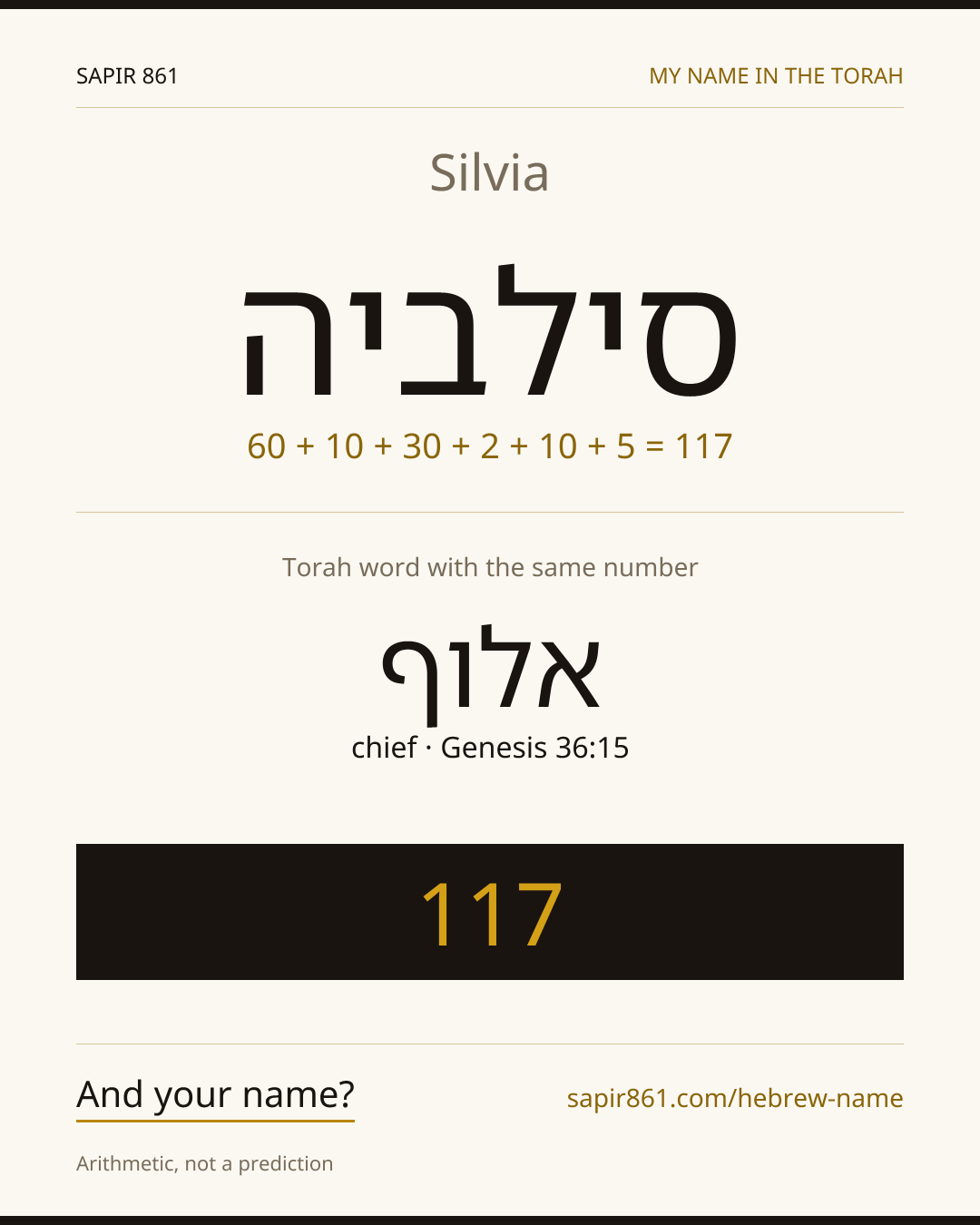 Silvia — סילביה