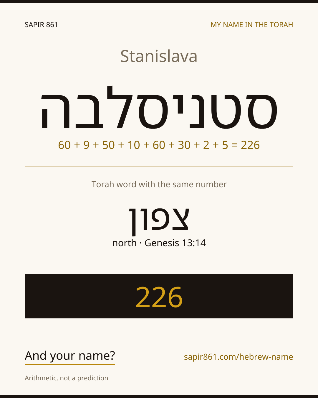 Stanislava — סטניסלבה