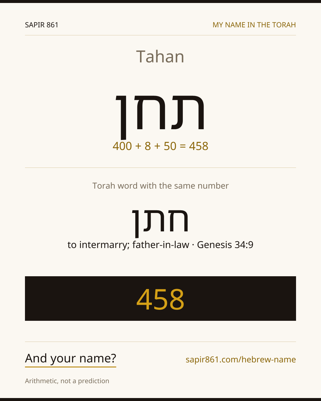 Tahan — תחן