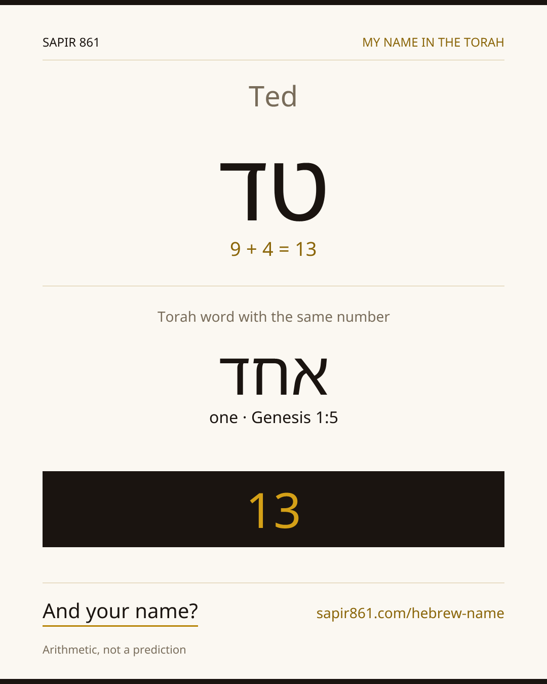 Ted — טד