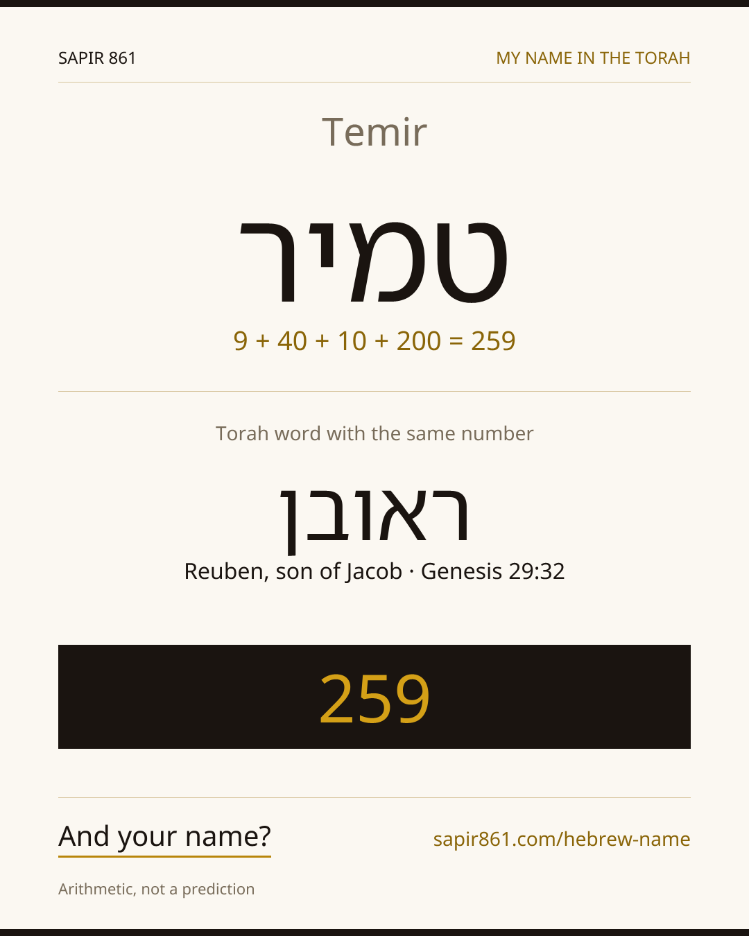 Temir — טמיר