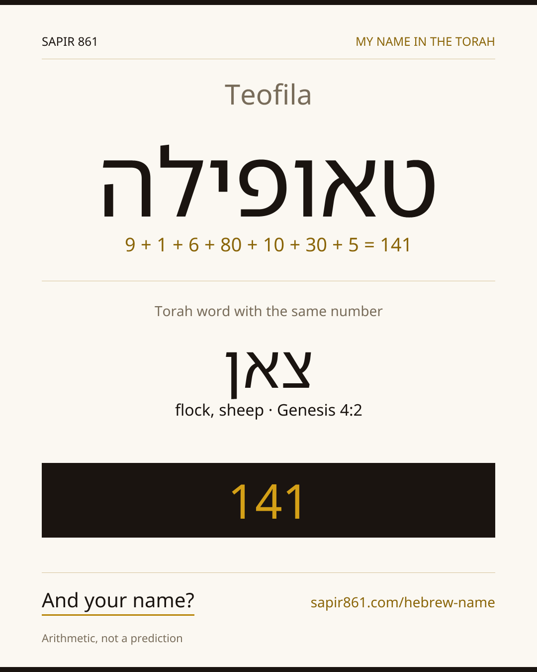 Teofila — טאופילה