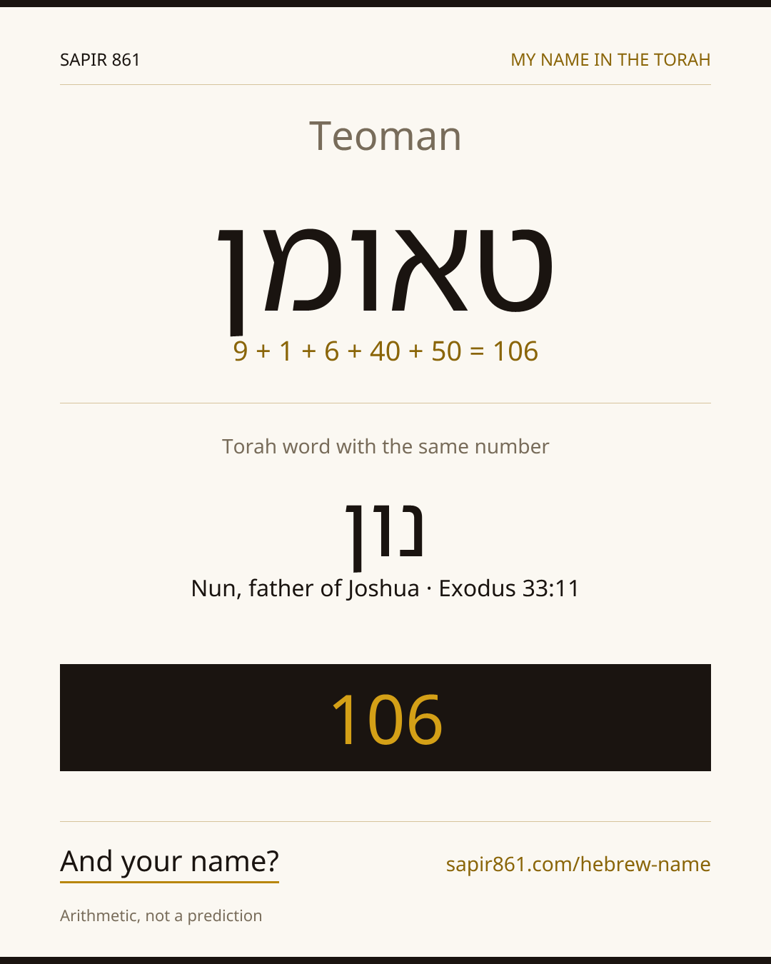 Teoman — טאומן