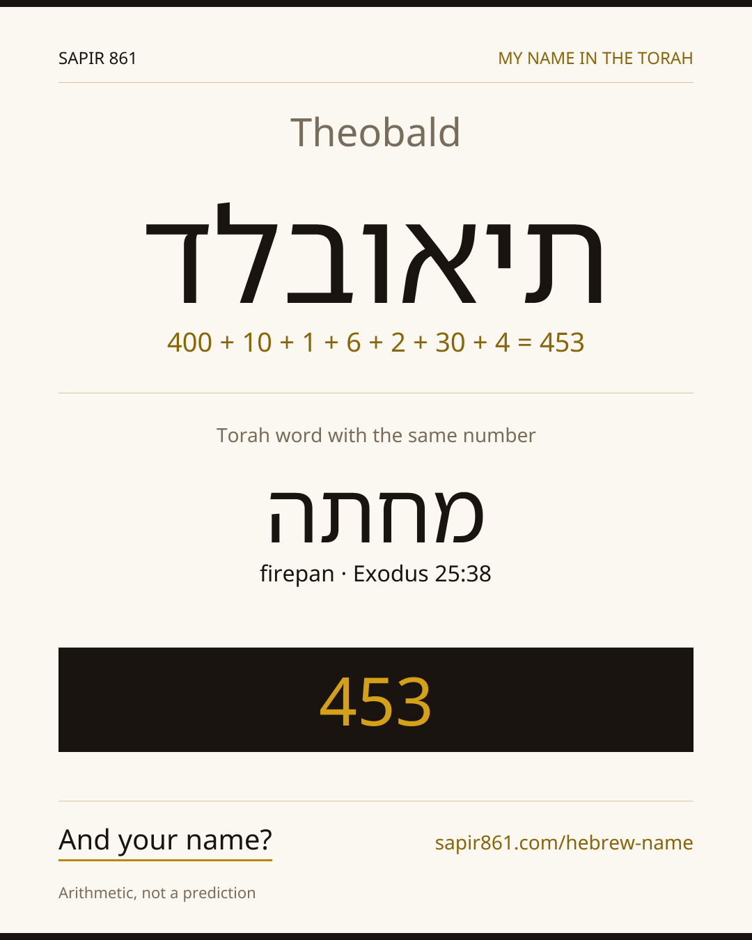 Theobald — תיאובלד