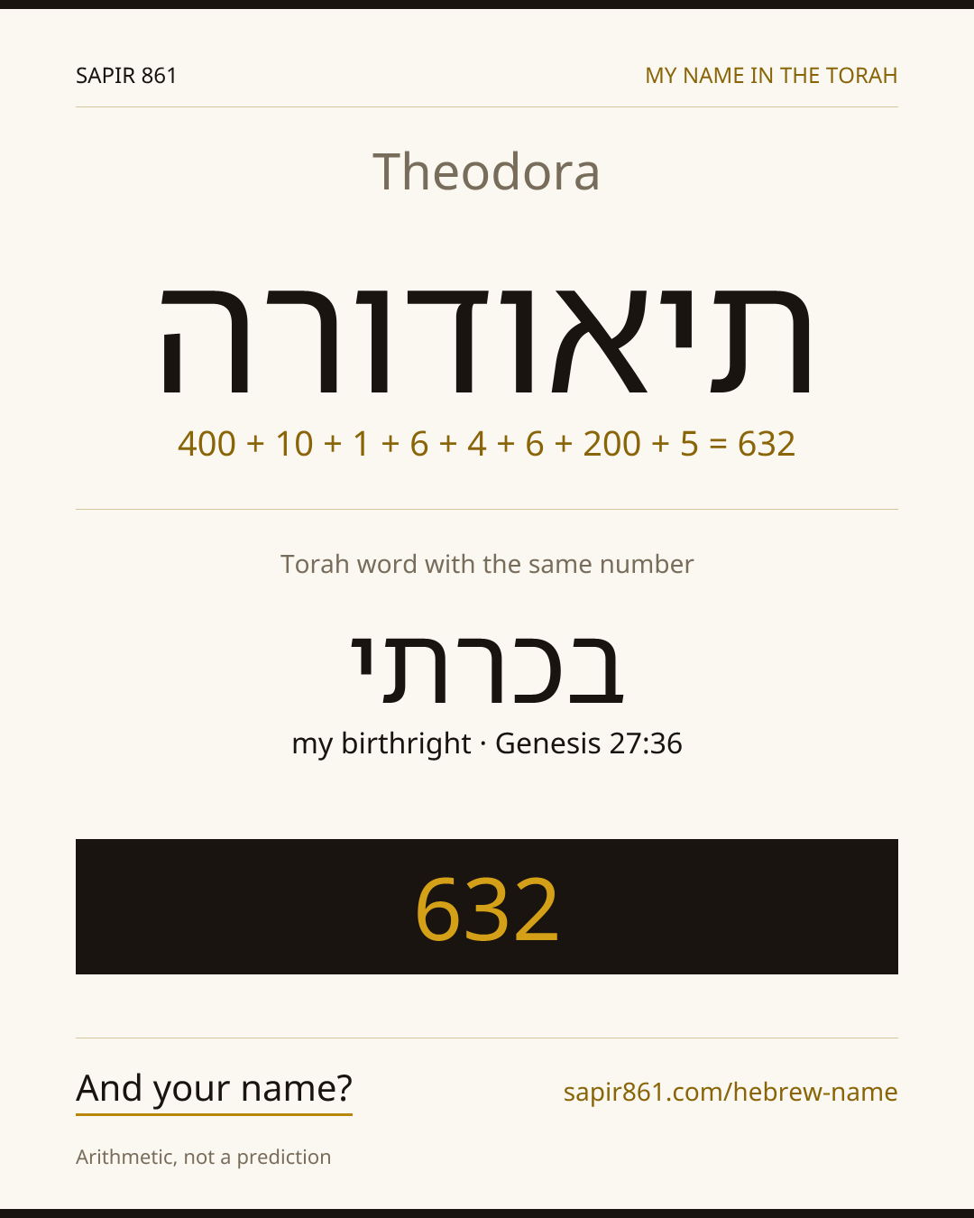 Theodora — תיאודורה