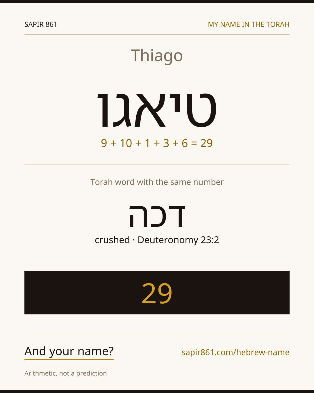 Thiago — טיאגו