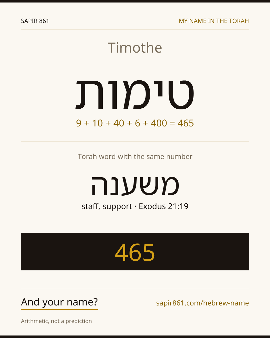 Timothe — טימות