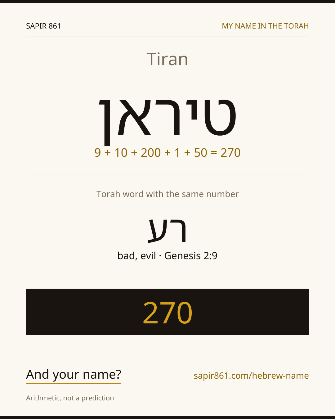 Tiran — טיראן