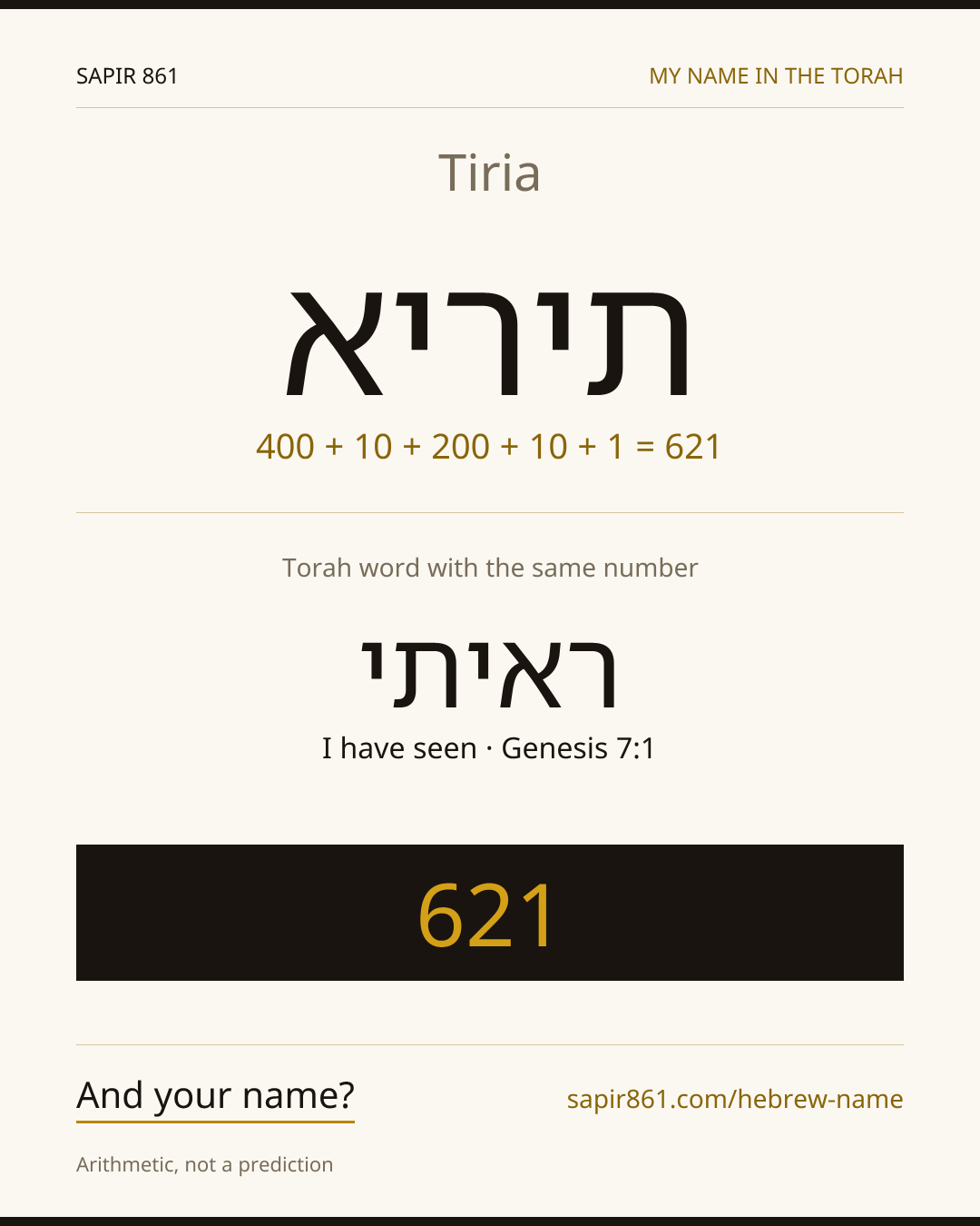 Tiria — תיריא