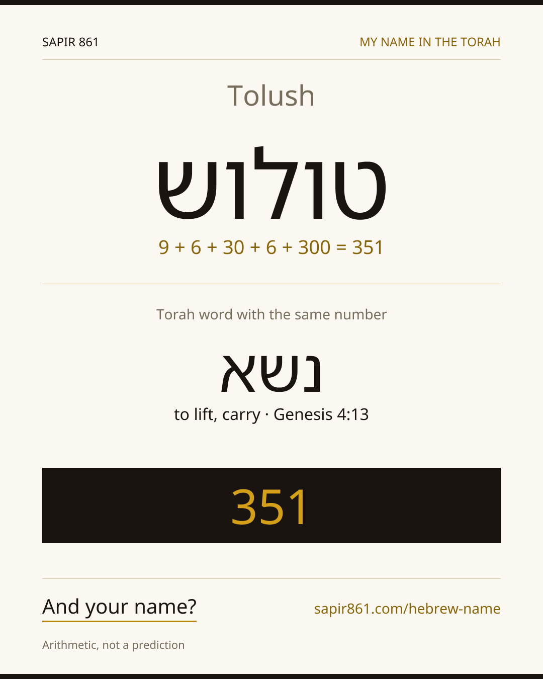 Tolush — טולוש