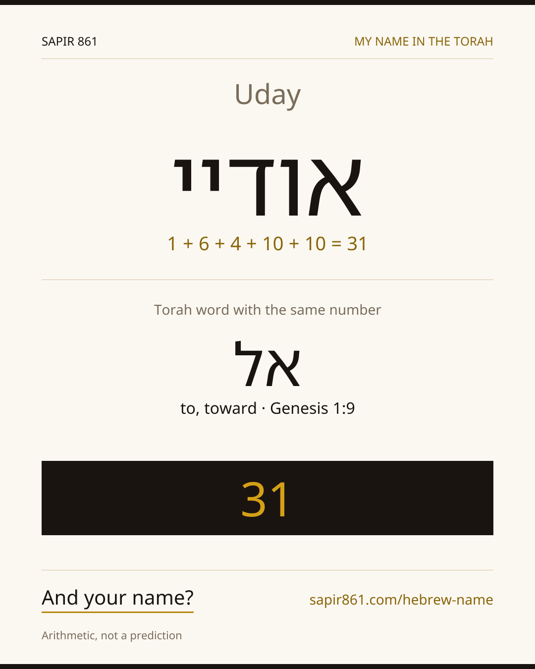 Uday — אודיי