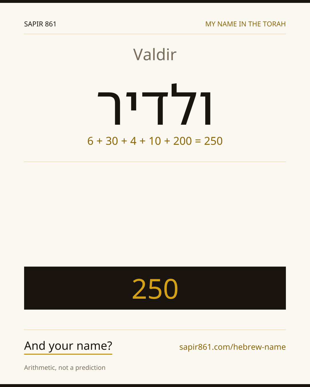 Valdir — ולדיר