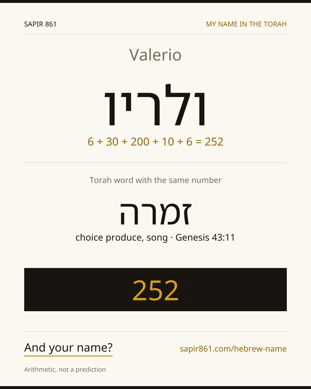 Valerio — ולריו