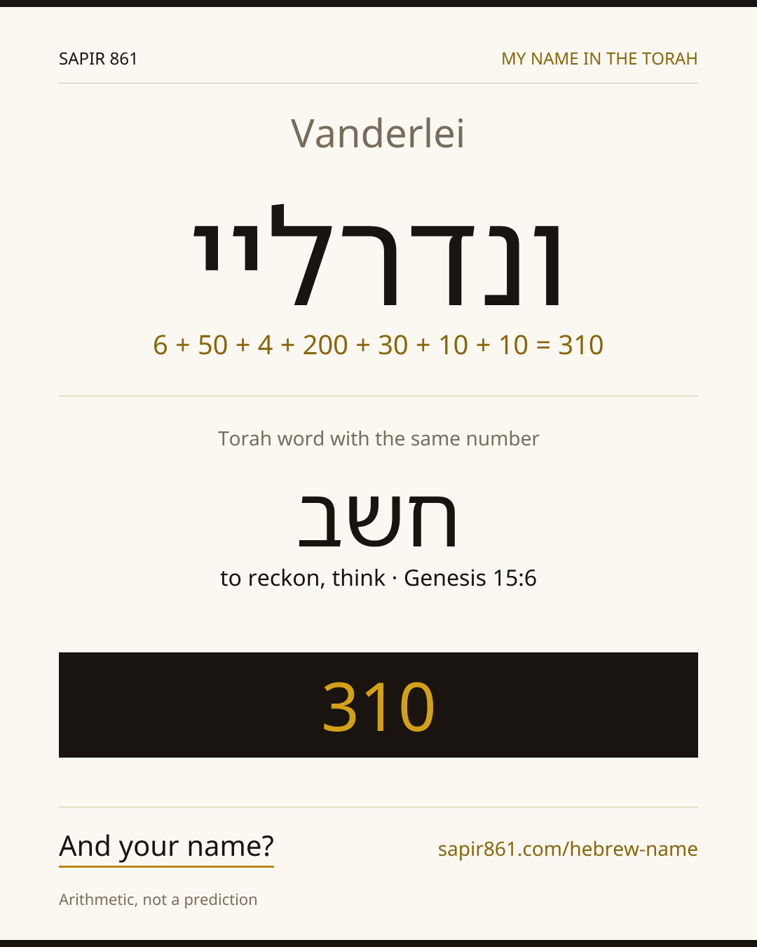Vanderlei — ונדרליי