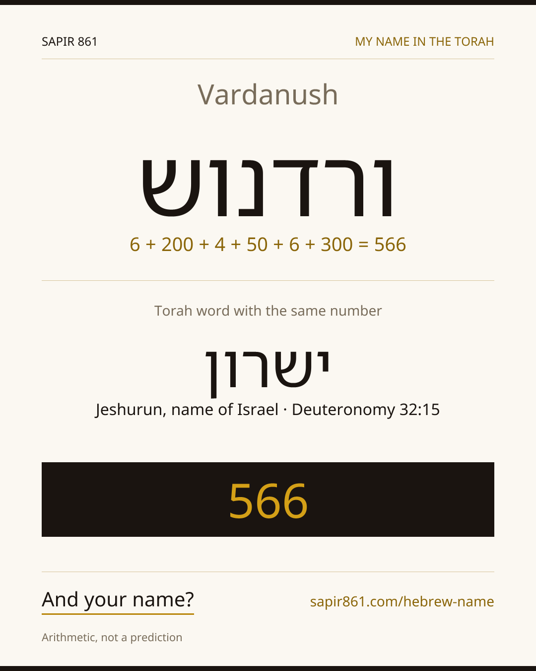Vardanush — ורדנוש