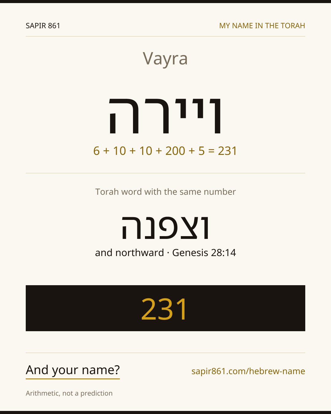 Vayra — ויירה