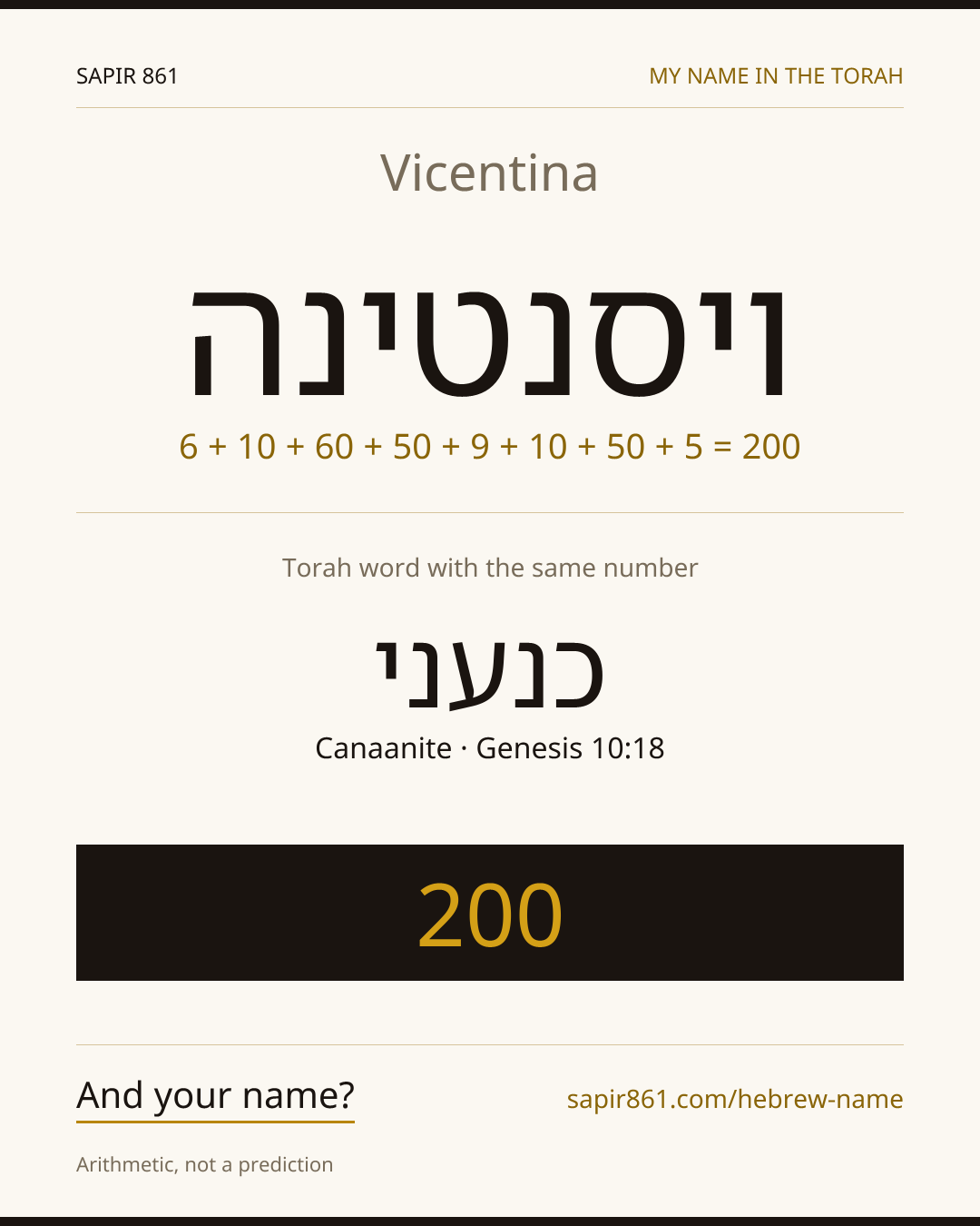 Vicentina — ויסנטינה