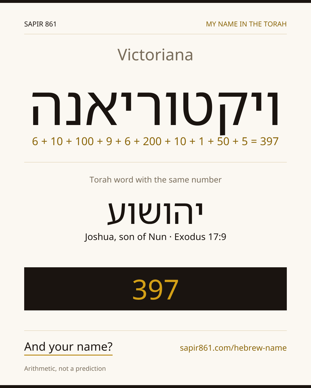 Victoriana — ויקטוריאנה