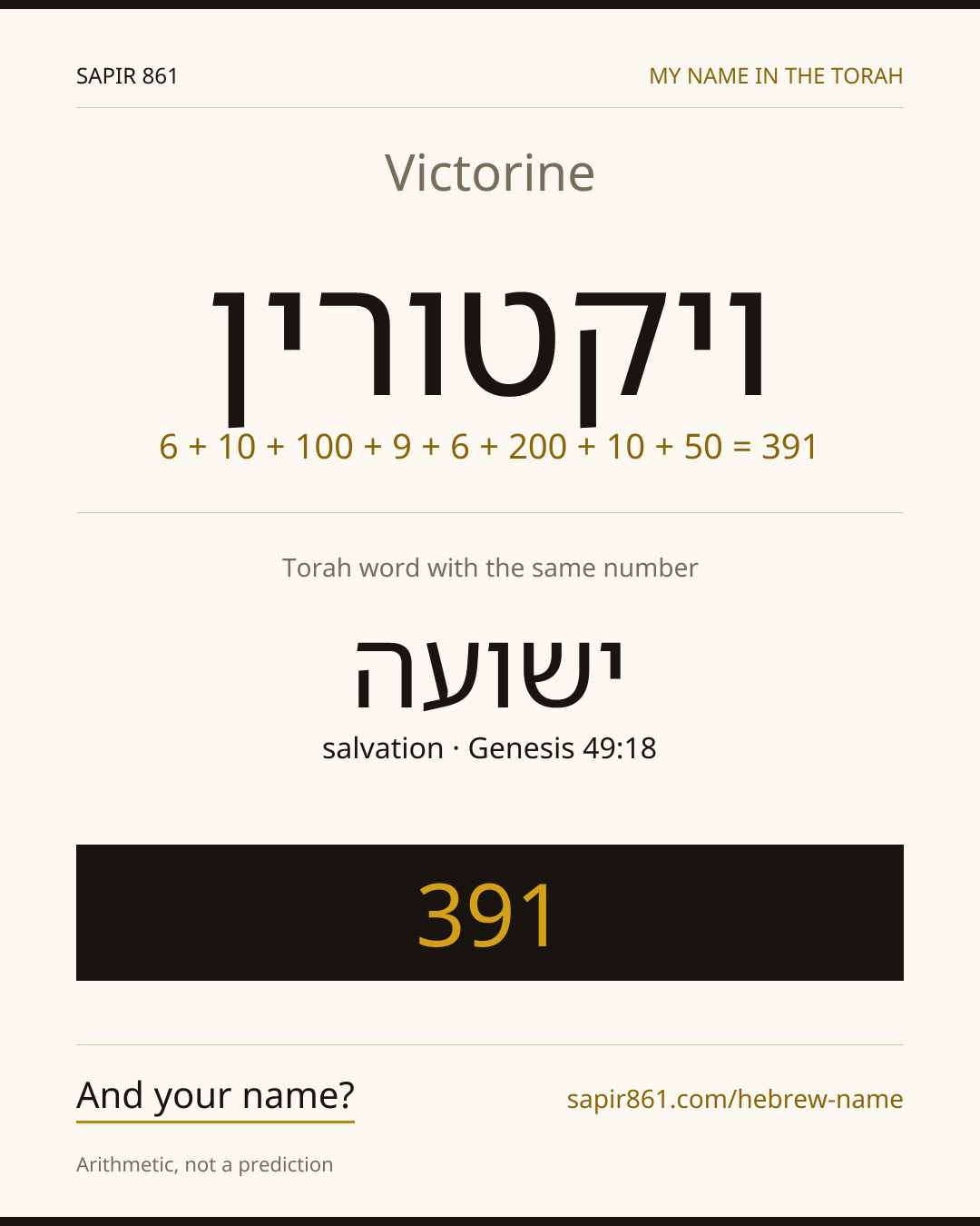 Victorine — ויקטורין