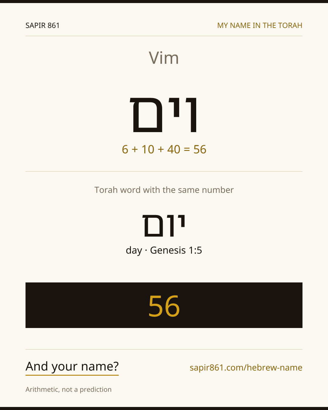 Vim — וים