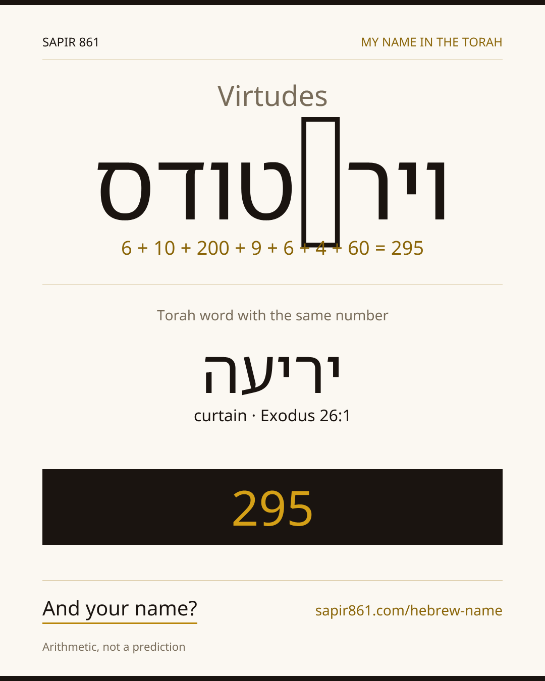 Virtudes — ויר‬טודס