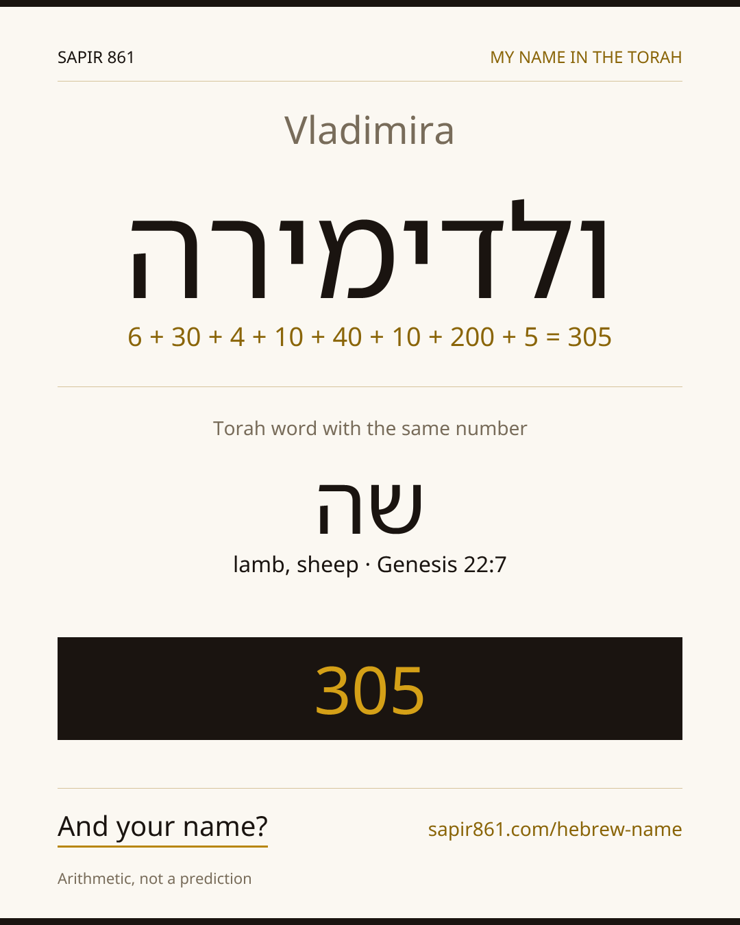 Vladimira — ולדימירה