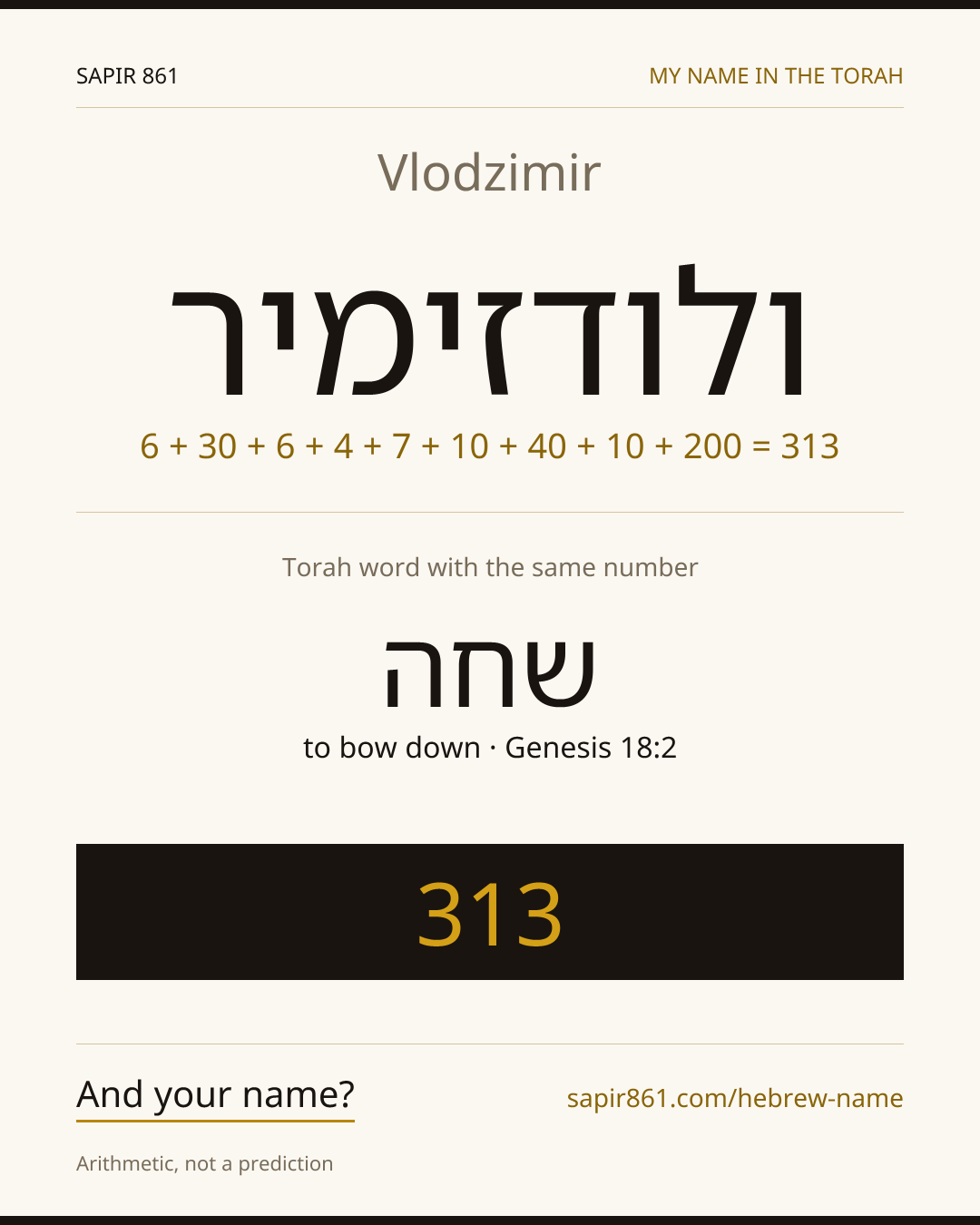 Vlodzimir — ולודזימיר