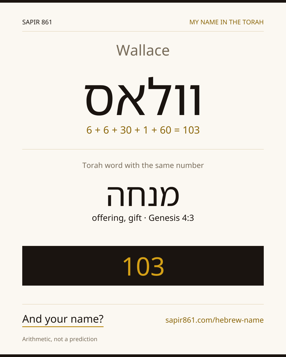 Wallace — וולאס