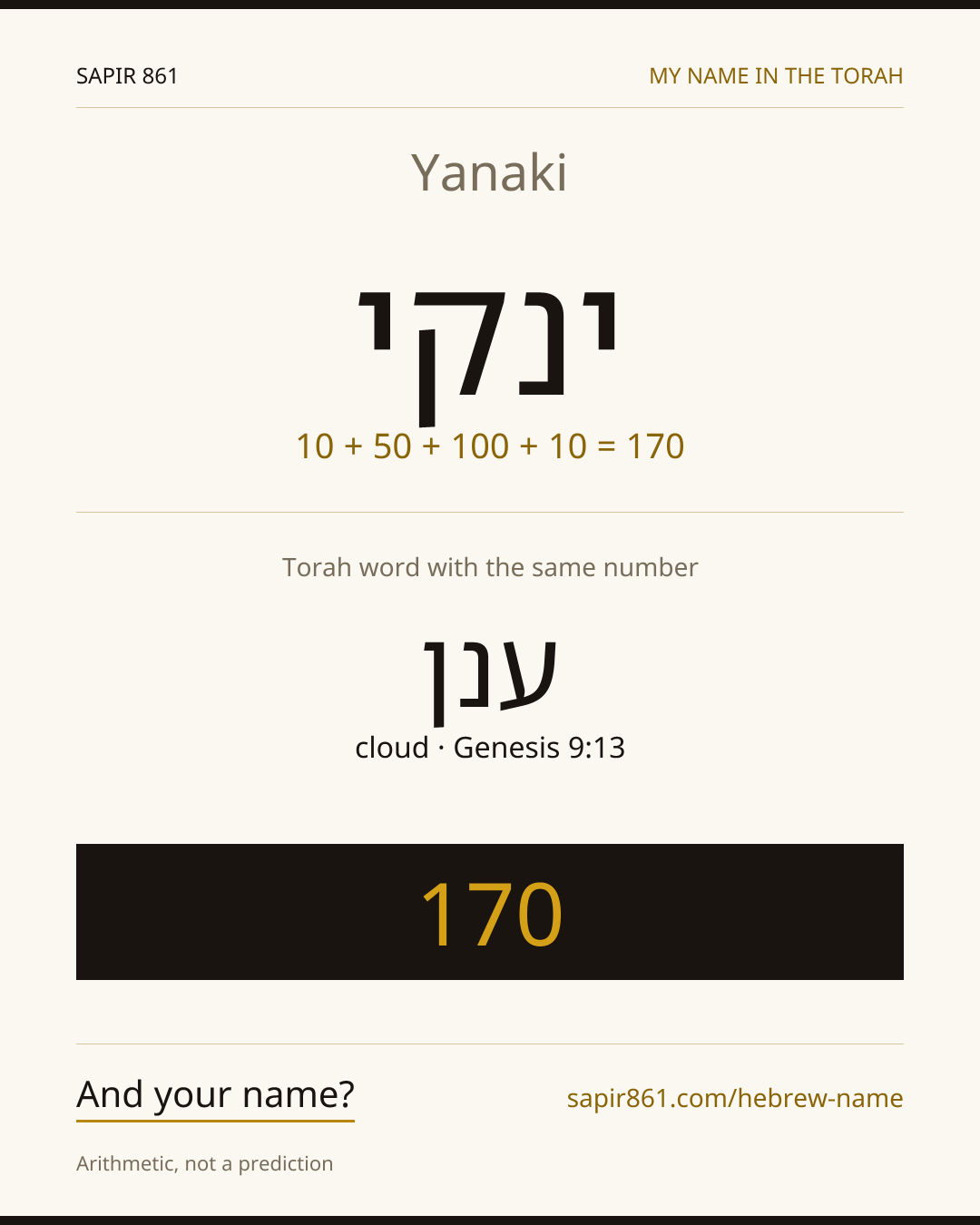 Yanaki — ינקי