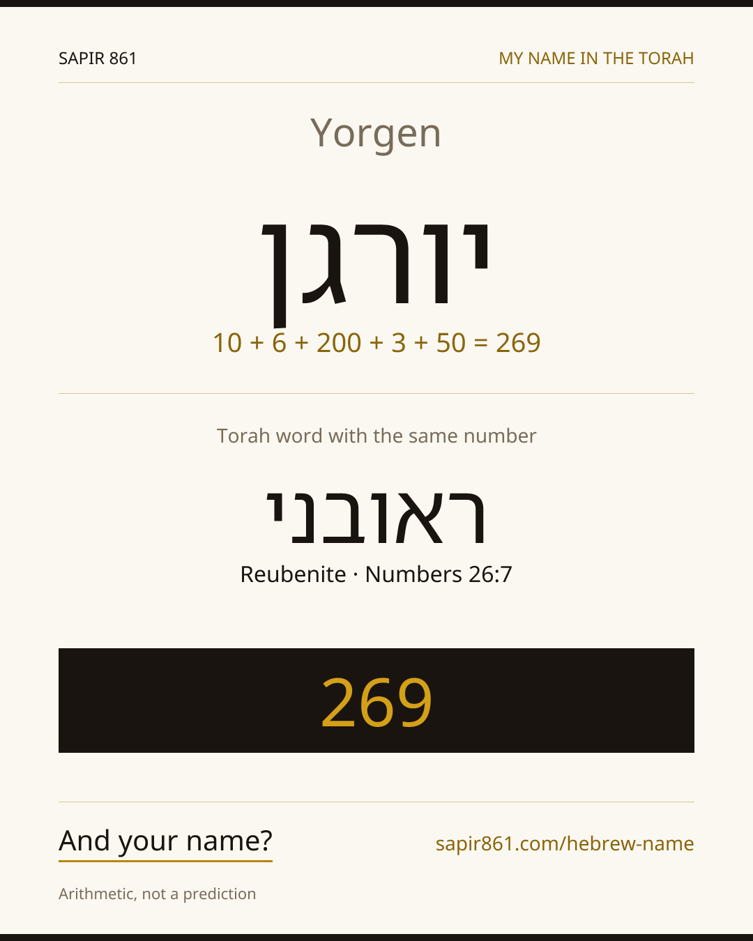 Yorgen — יורגן