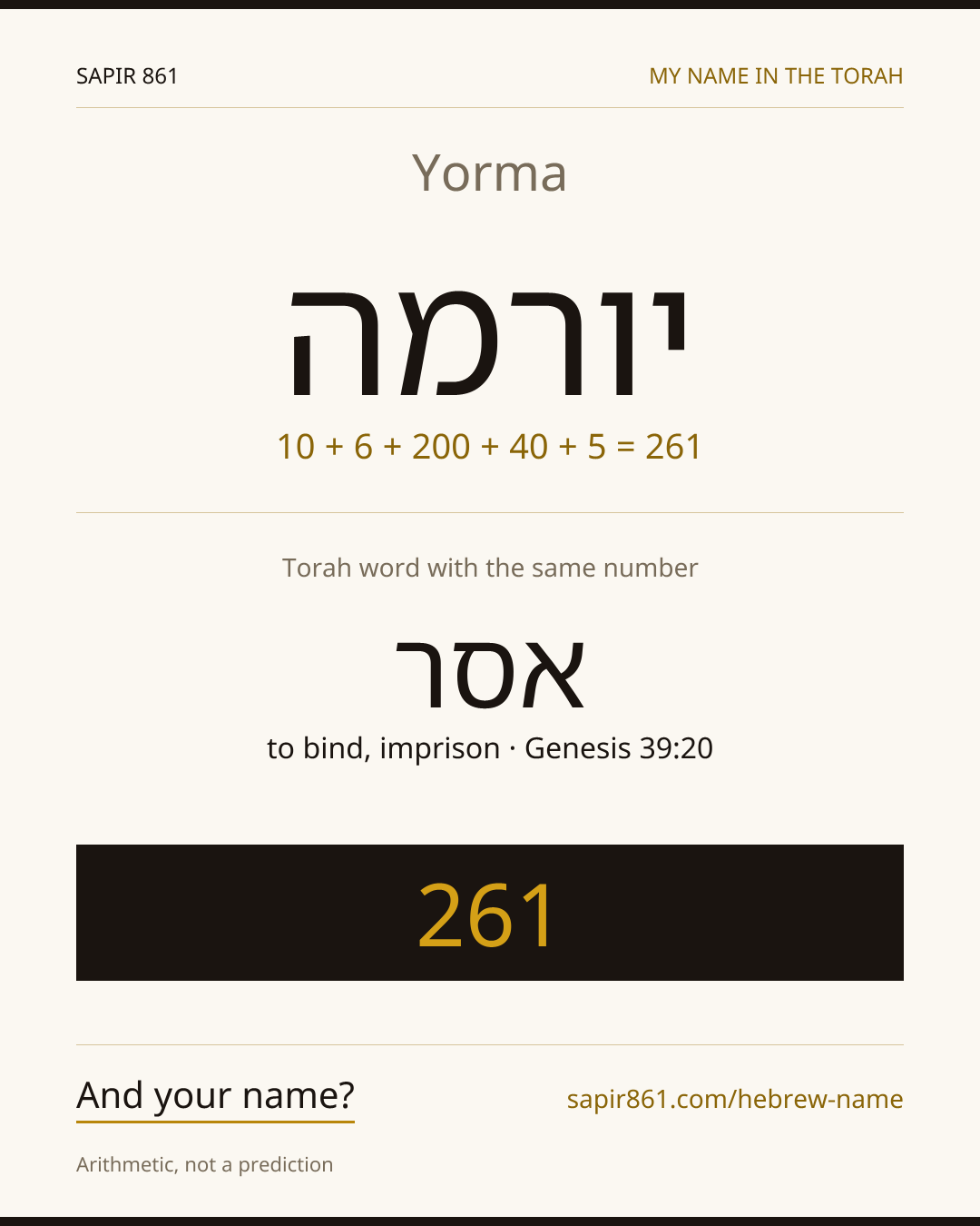 Yorma — יורמה