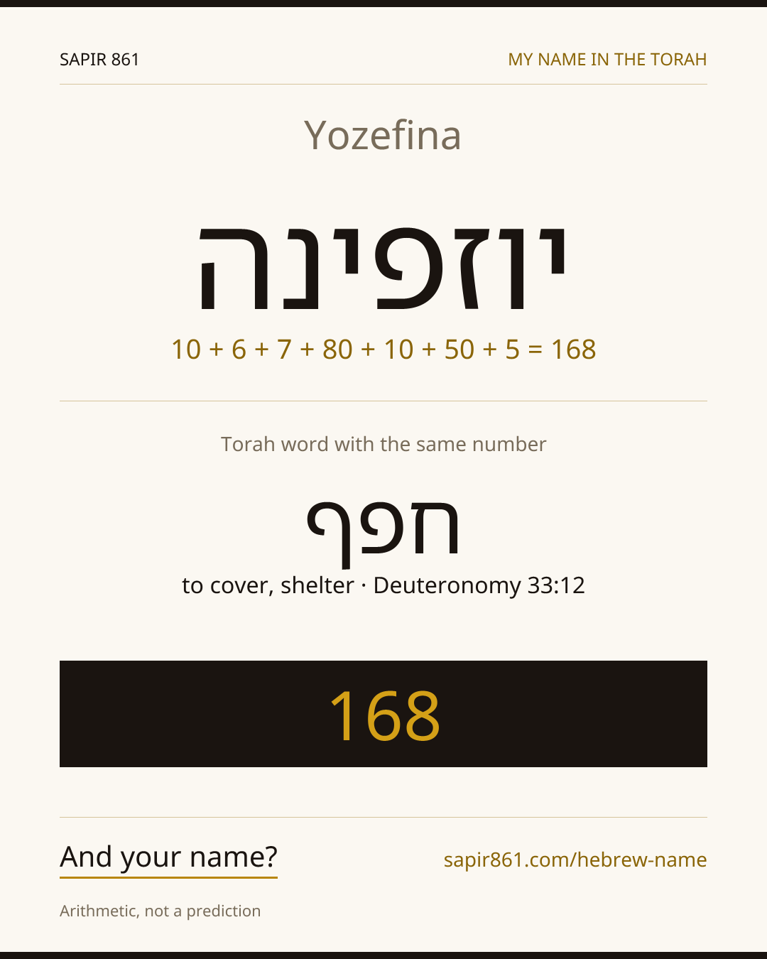 Yozefina — יוזפינה