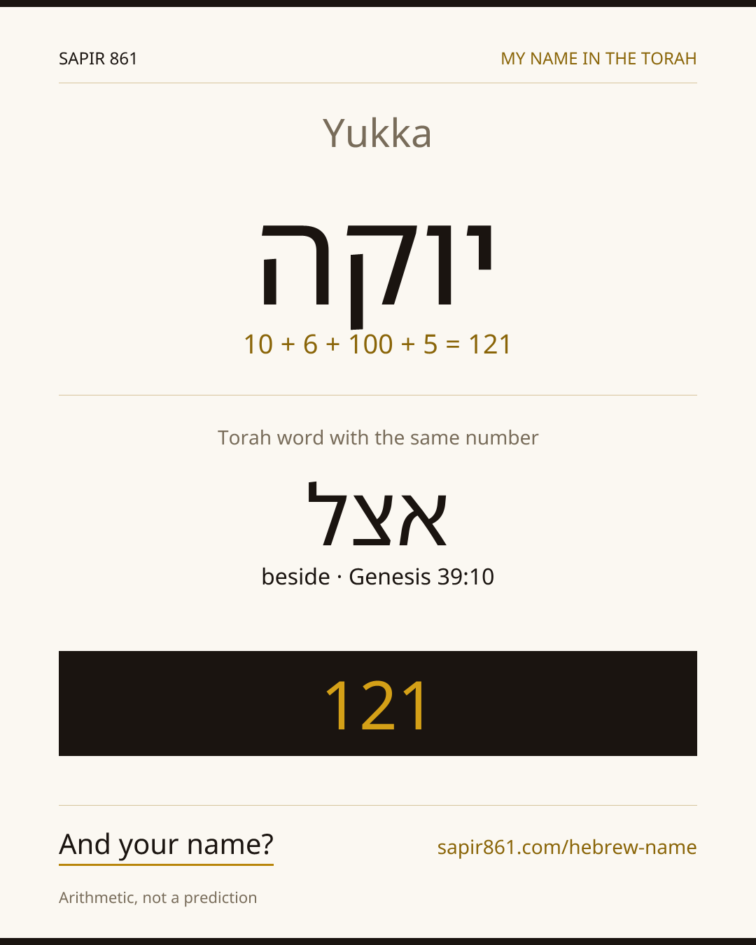 Yukka — יוקה