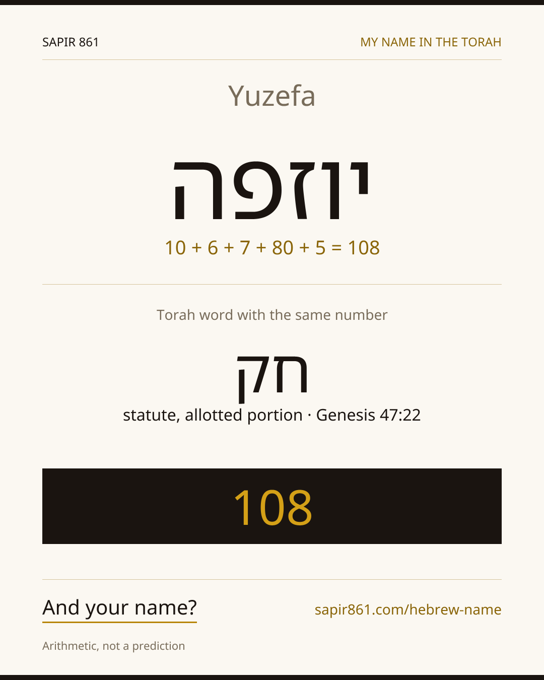Yuzefa — יוזפה
